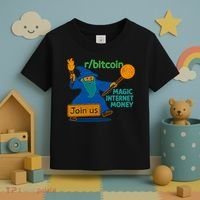 Bitcoin Wizard Magic Internet Money Toddler T-Shirt thumb 3