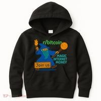 Bitcoin Wizard Magic Internet Money Kids Hoodie thumb 0