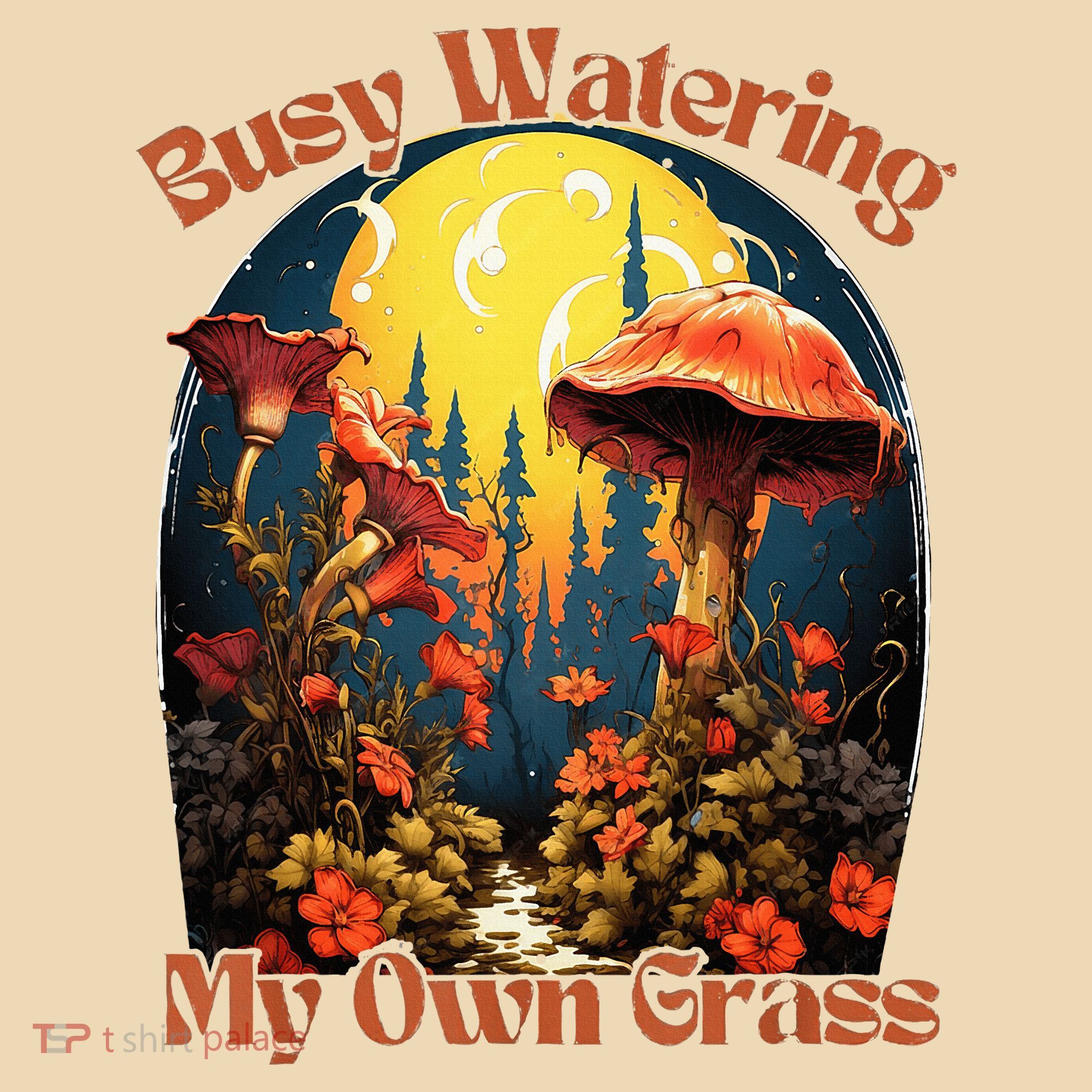Busy Watering My Own Grass Mind Your Own Self Grow Business Tote Bag