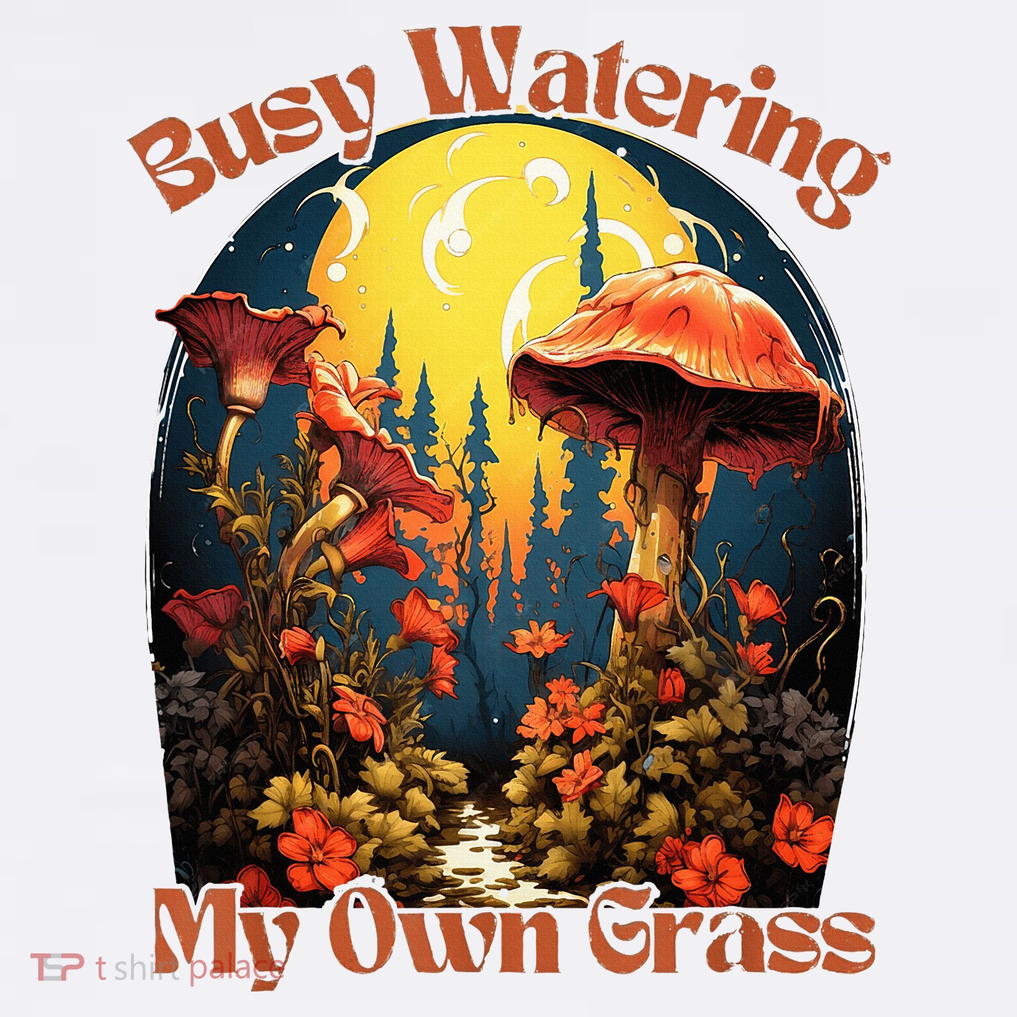 Busy Watering My Own Grass Mind Your Own Self Grow Business Baby Bodysuit