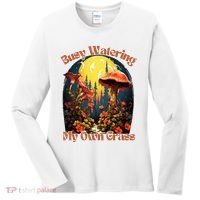 Busy Watering My Own Grass Mind Your Own Self Grow Business Women's Long Sleeve Shirt thumb 0