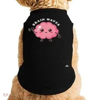 Brain Waves Neurology Surgical Technologist Scrub Tech Doggie Tank thumb 0