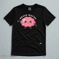 Brain Waves Neurology Surgical Technologist Scrub Tech T-Shirt thumb 5