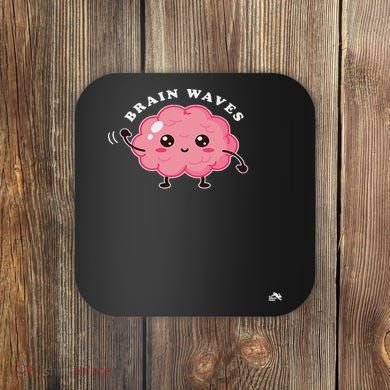 Brain Waves Neurology Surgical Technologist Scrub Tech Coaster