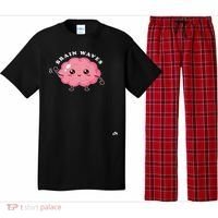 Brain Waves Neurology Surgical Technologist Scrub Tech Pajama Set thumb 0