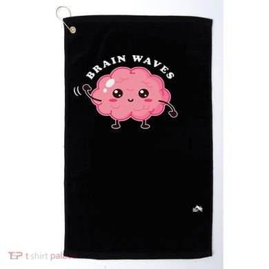 Brain Waves Neurology Surgical Technologist Scrub Tech Golf Towel