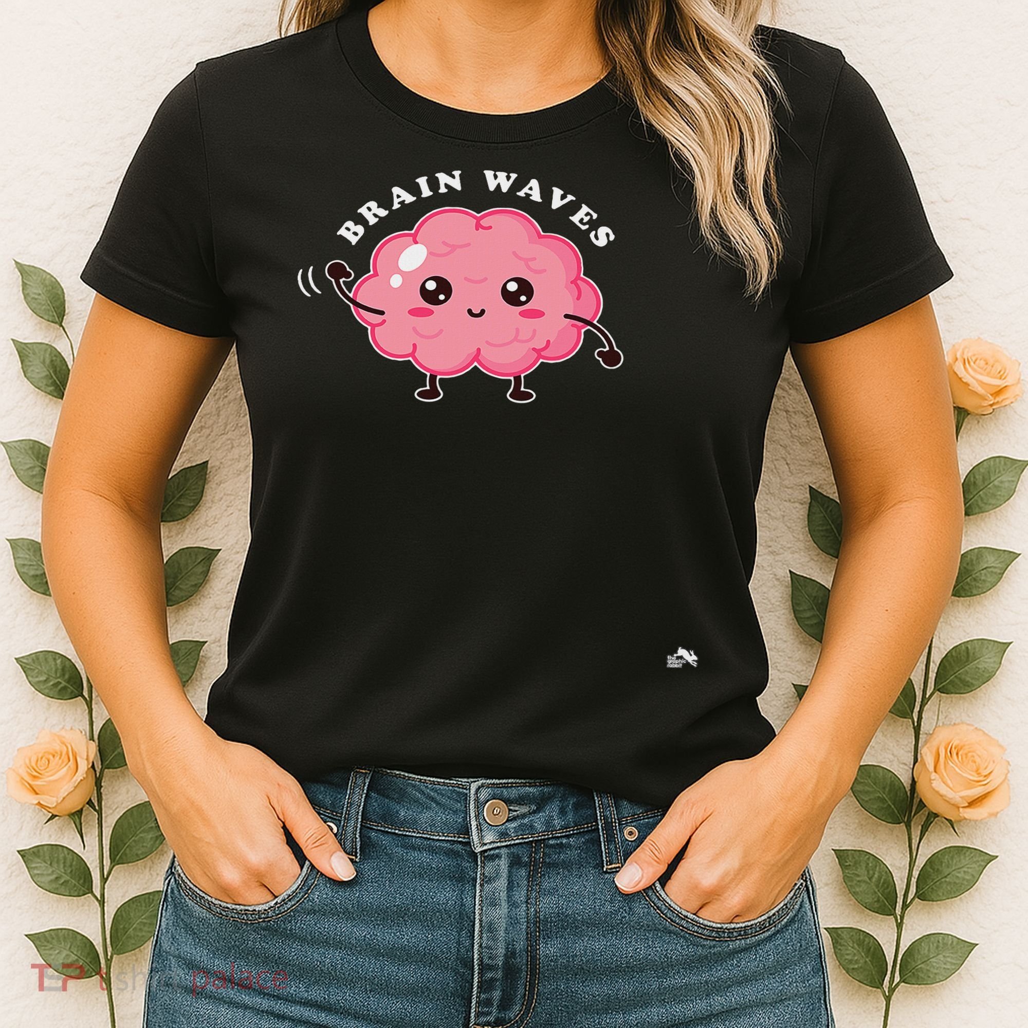 Brain Waves Neurology Surgical Technologist Scrub Tech Women's T-Shirt