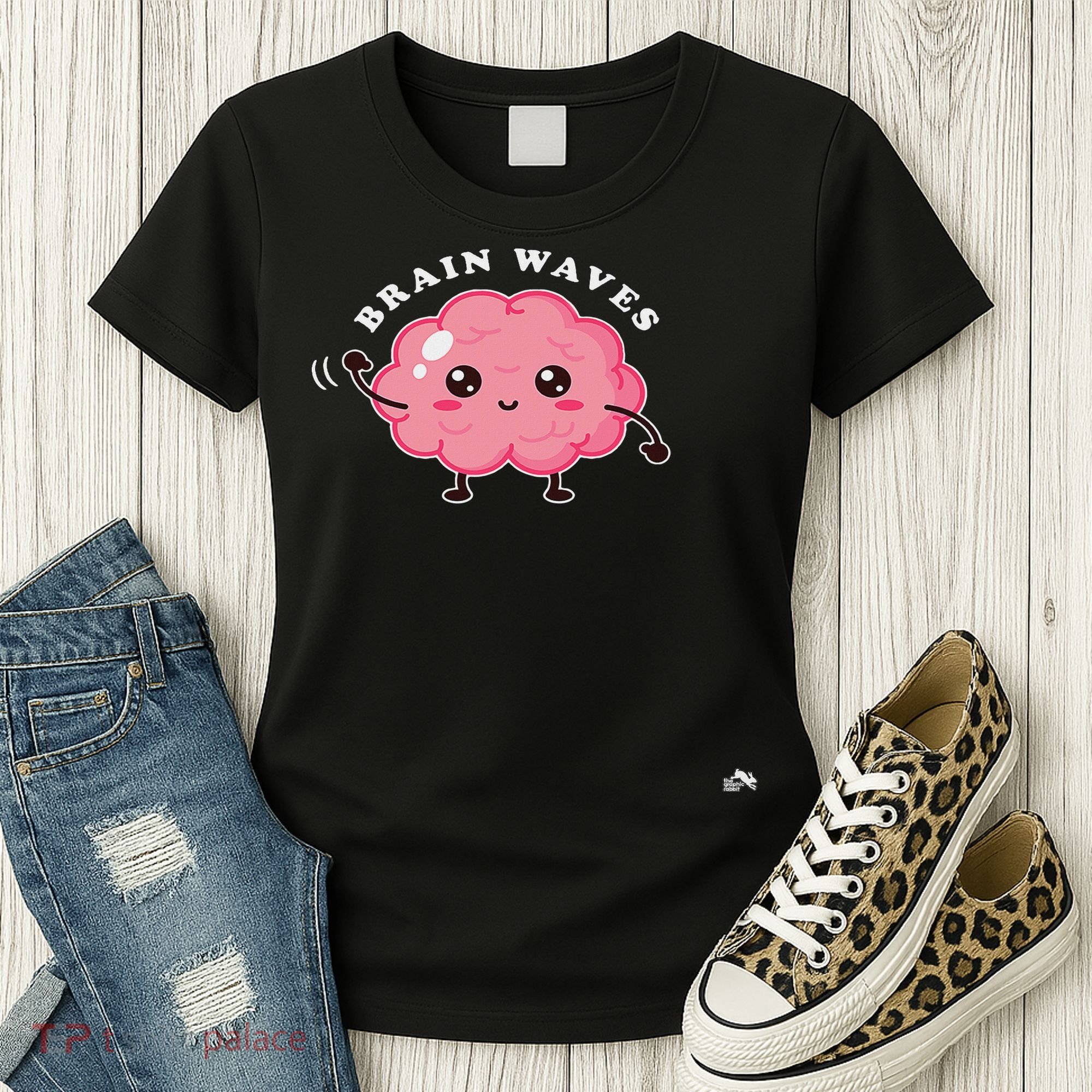 Brain Waves Neurology Surgical Technologist Scrub Tech Women's T-Shirt