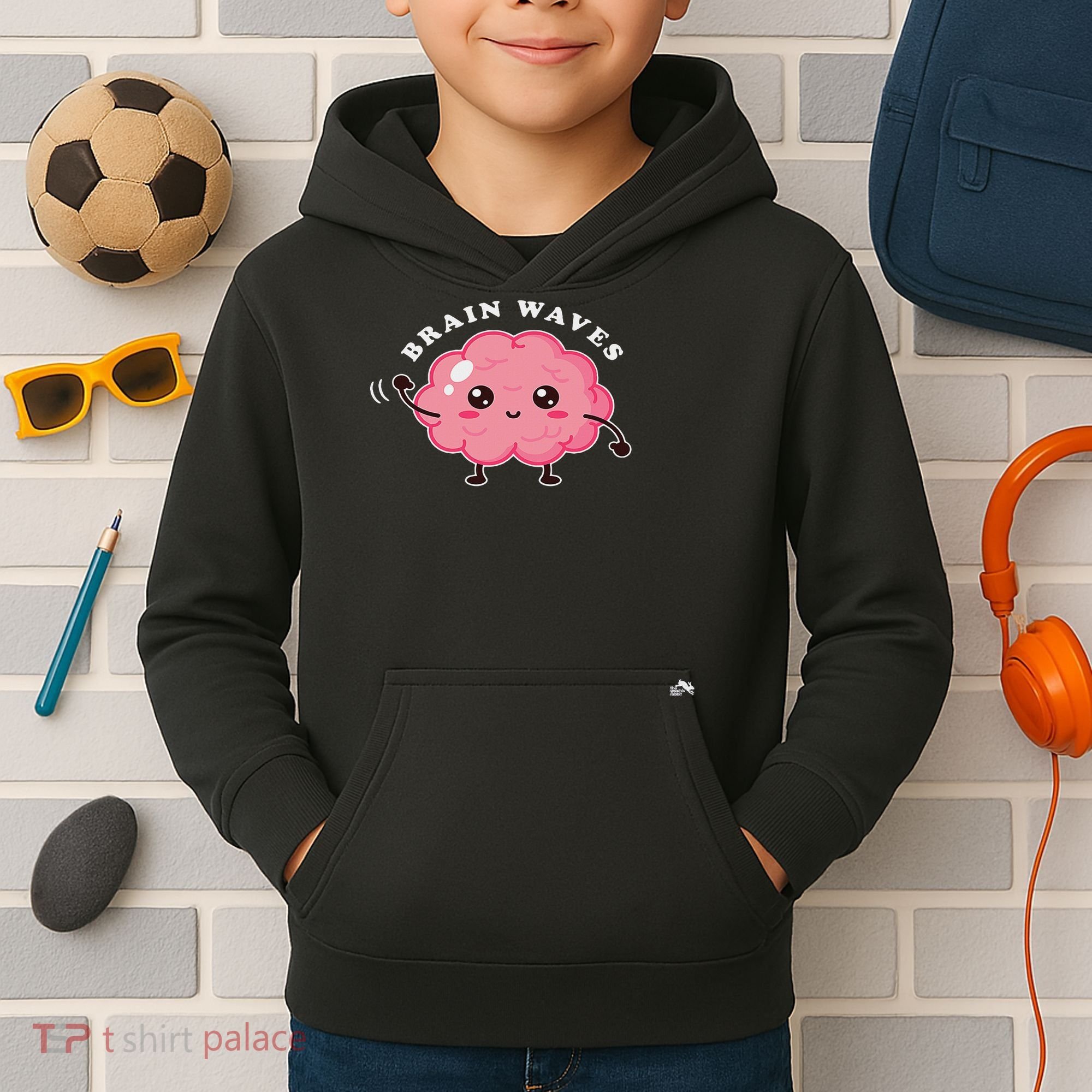Brain Waves Neurology Surgical Technologist Scrub Tech Kids Hoodie