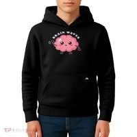 Brain Waves Neurology Surgical Technologist Scrub Tech Kids Hoodie thumb 4