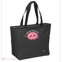 Brain Waves Neurology Surgical Technologist Scrub Tech Tote Bag thumb 2
