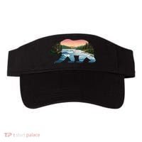Bear Wildlife Nature River National Park Sunset  Visor thumb 0