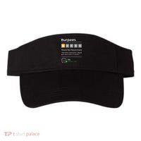 Burpees Would Not Recommend Men Women Gift Funny Workout Visor thumb 0