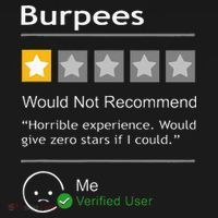 Burpees Would Not Recommend Men Women Gift Funny Workout Women's T-Shirt thumb 6