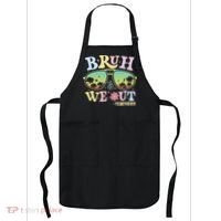 Bruh We Out Teachers Apron thumb 0