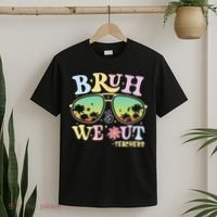 Bruh We Out Teachers T-Shirt thumb 2