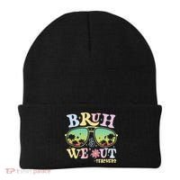Bruh We Out Teachers Beanie thumb 0