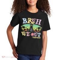 Bruh We Out Teachers Kids T-Shirt thumb 2