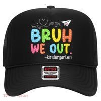 Bruh We Out Kindergarten End Of School Year Summer Break Hat thumb 0