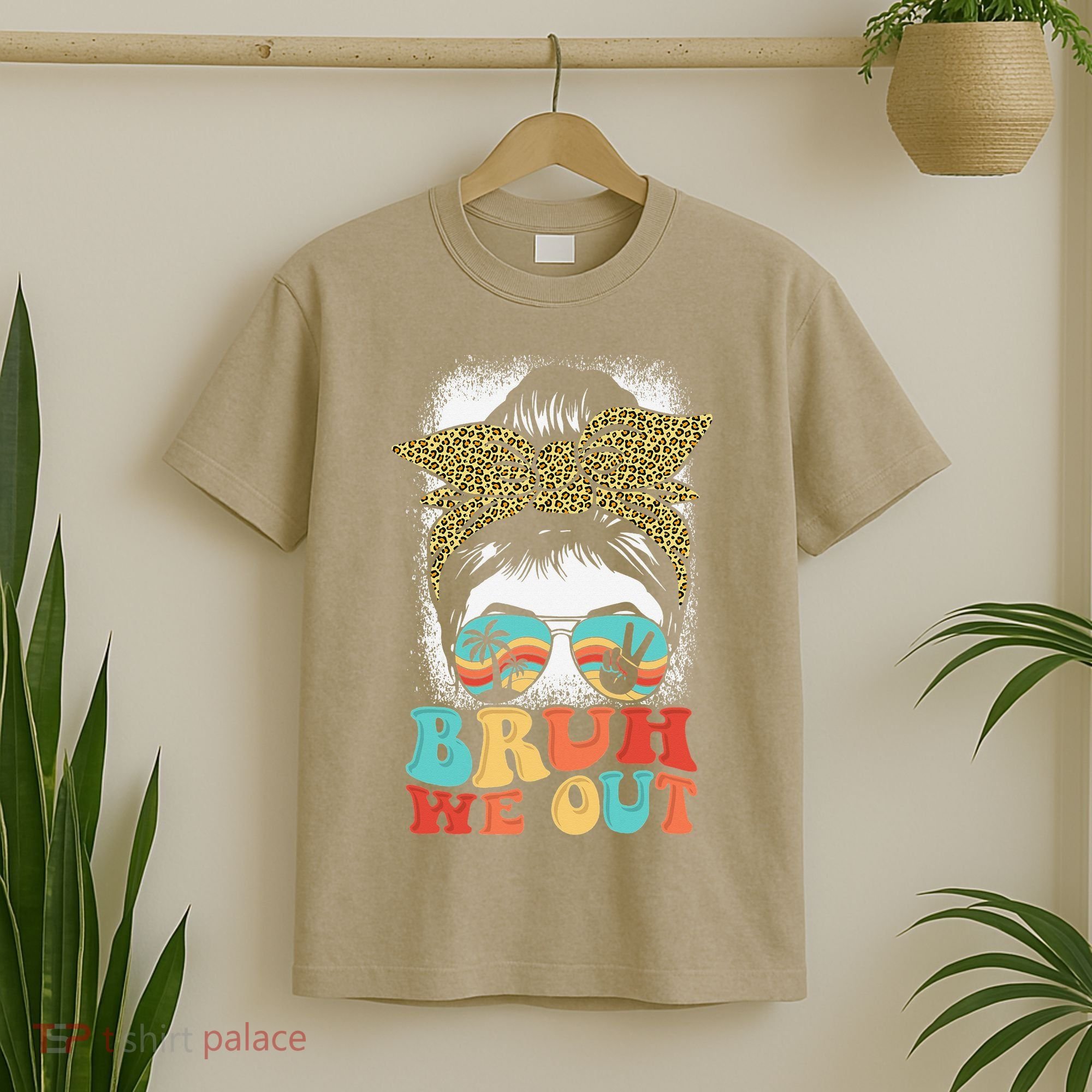 Bruh We Out Coquette Bow Happy Last Day Of School Summer T-Shirt