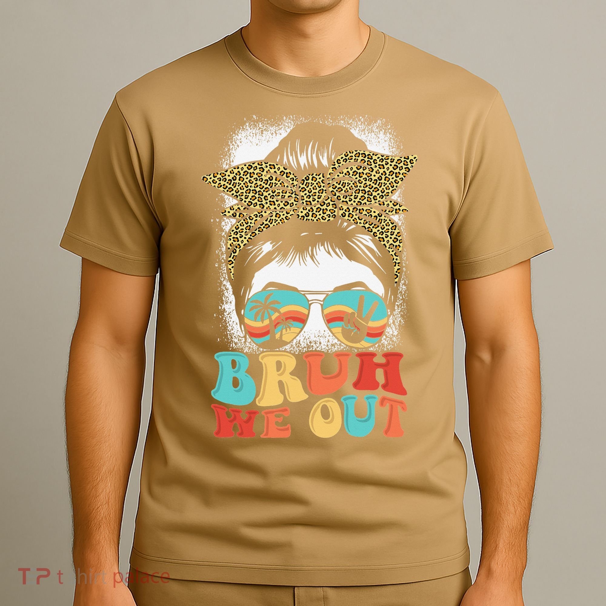 Bruh We Out Coquette Bow Happy Last Day Of School Summer T-Shirt