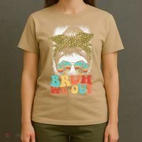 Bruh We Out Coquette Bow Happy Last Day Of School Summer T-Shirt thumb 4