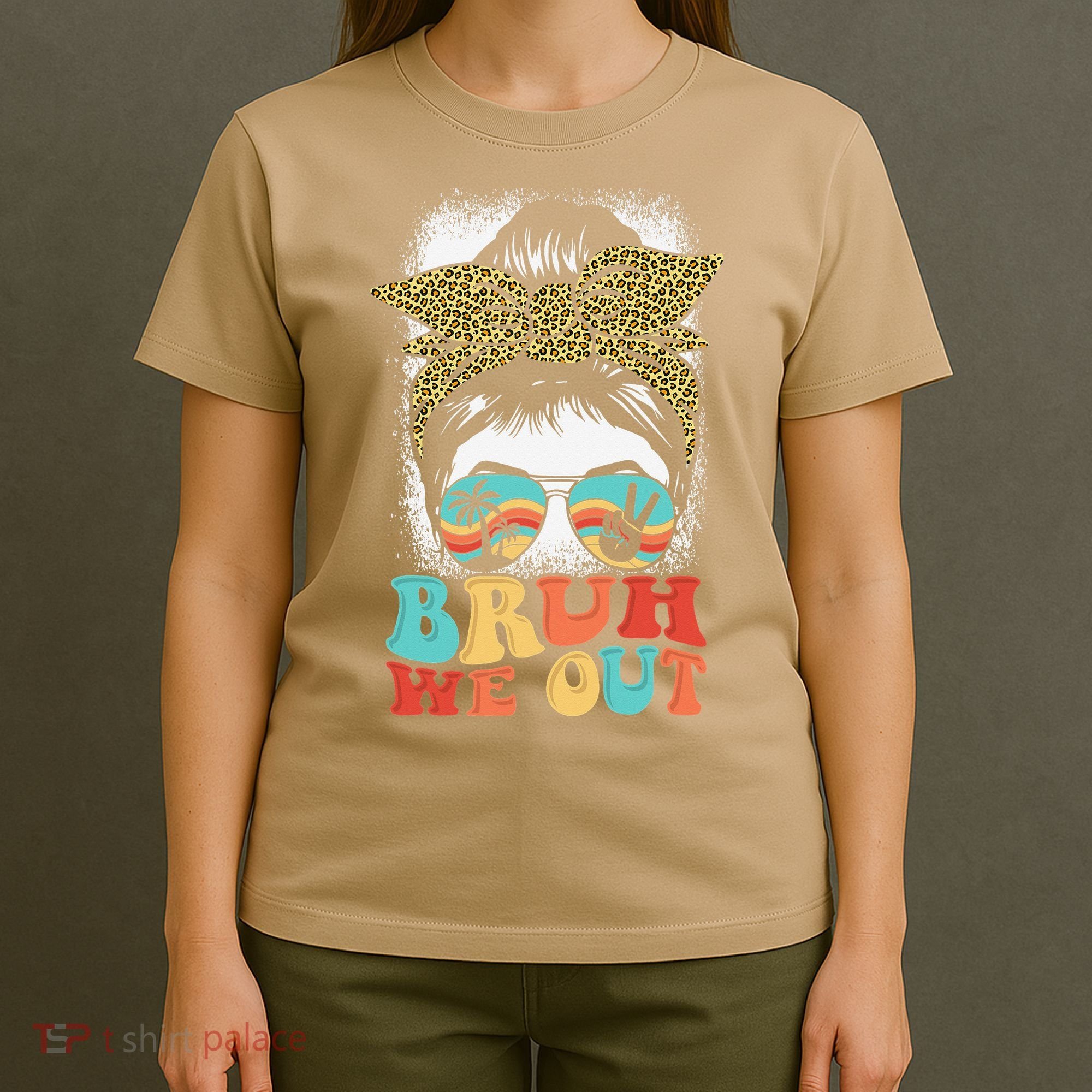 Bruh We Out Coquette Bow Happy Last Day Of School Summer T-Shirt