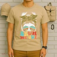 Bruh We Out Coquette Bow Happy Last Day Of School Summer T-Shirt thumb 6