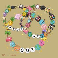 Bruh We Out Bracelet Last Day Of School Summer Teacher T-Shirt thumb 7