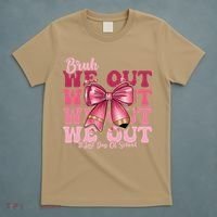 Bruh We Out Happy Last Day Of School Coquette Bow Summer T-Shirt thumb 5