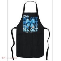 Bruh We Out Coquette Bow Happy Last Day Of School Apron thumb 0