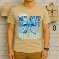 Bruh We Out Coquette Bow Happy Last Day Of School T-Shirt thumb 6