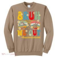 Bruh We Out Happy Last Day Of School Teacher Student Summer Sweatshirt thumb 0