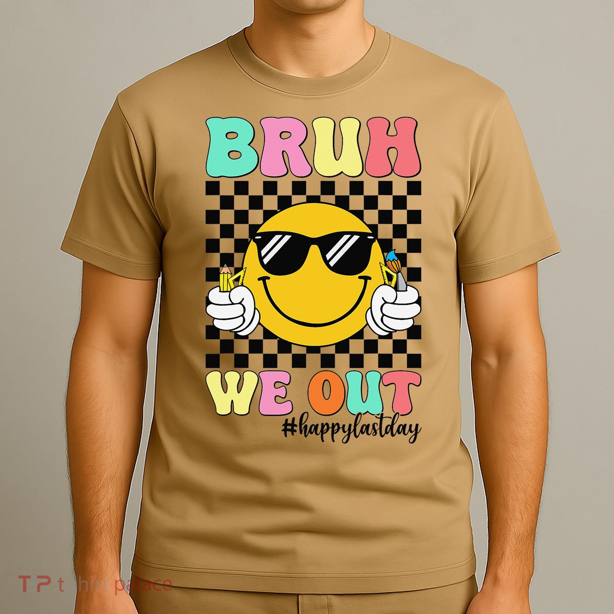 Bruh We Out Happy Last Day Of School Teacher Graduation T-Shirt