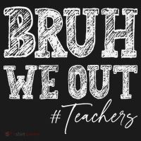 Bruh We Out Teachers Graduation Summer Women's Hoodie thumb 2