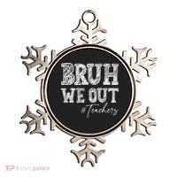 Bruh We Out Teachers Graduation Summer Ornament thumb 0