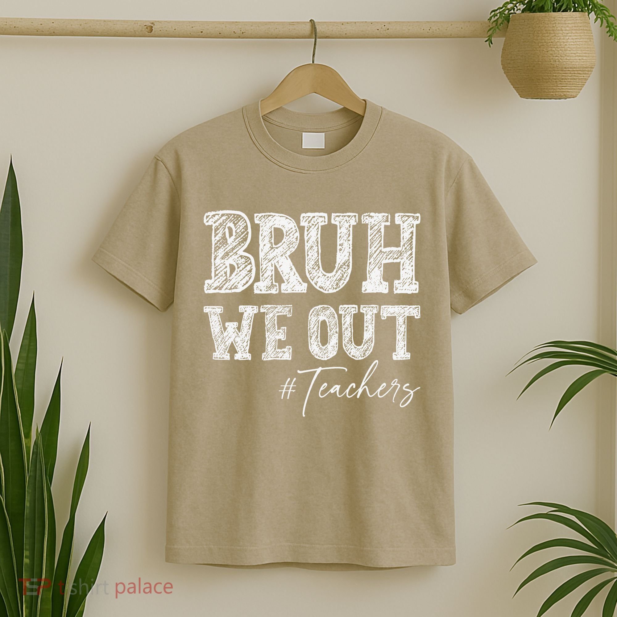 Bruh We Out Teachers Graduation Summer T-Shirt
