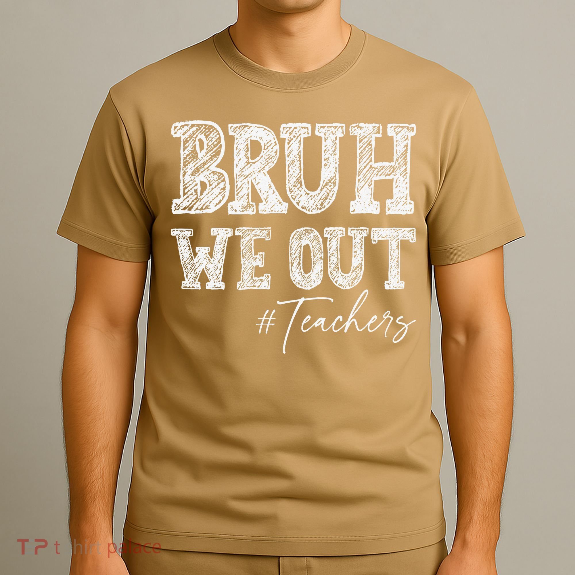 Bruh We Out Teachers Graduation Summer T-Shirt