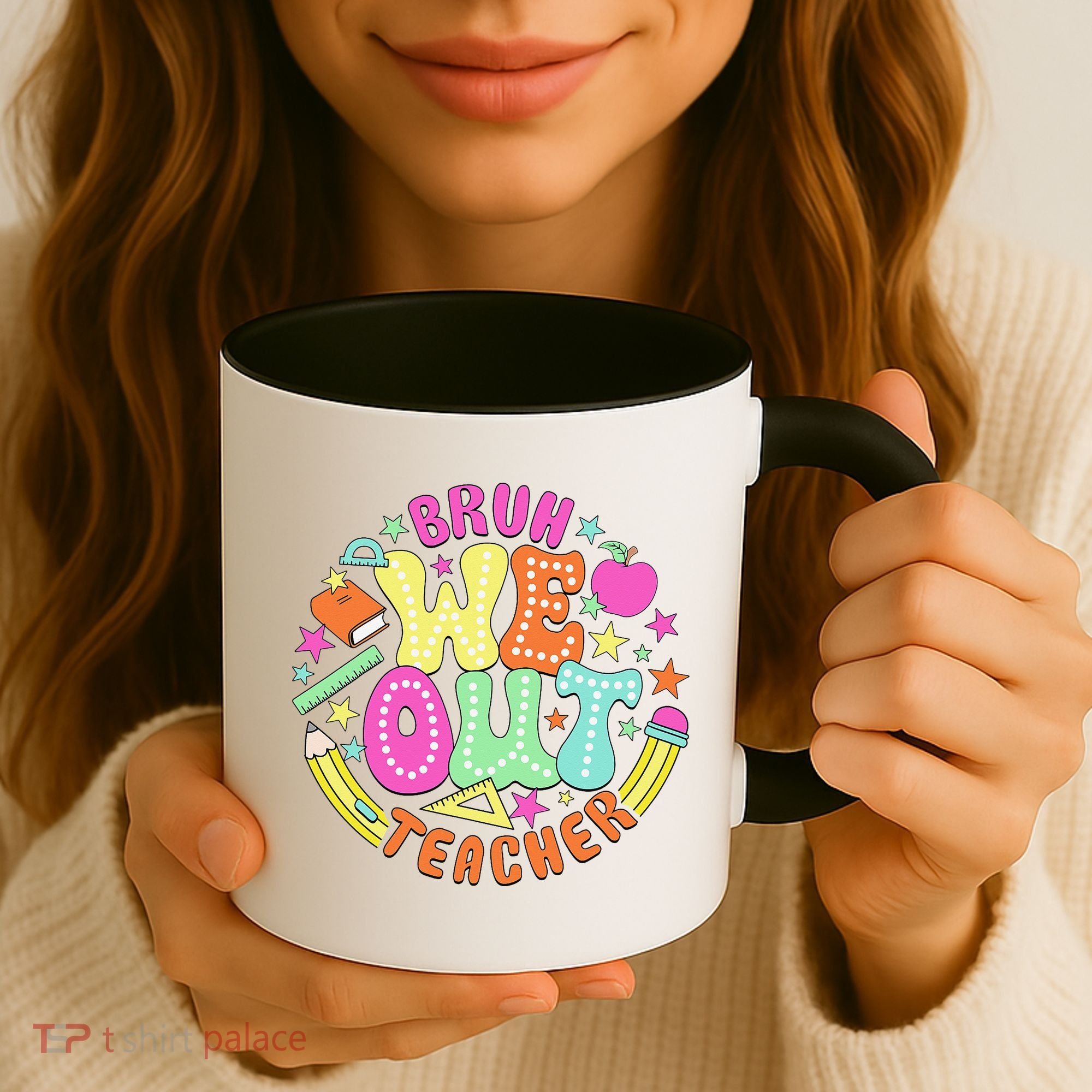 Bruh We Out Teacher Summer Last Dat Of School Coffee Mug