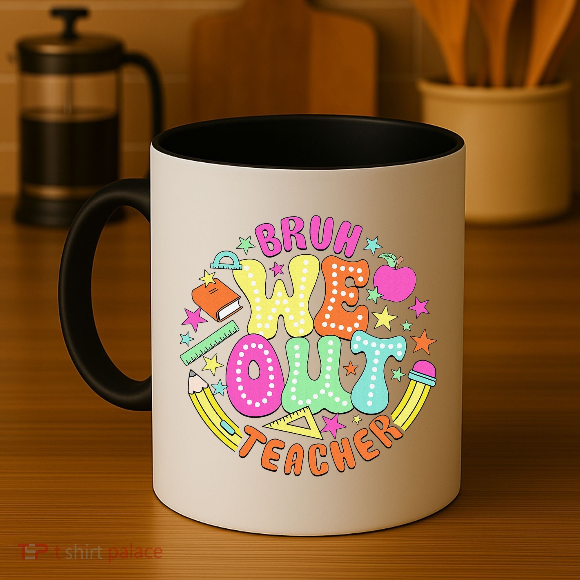 Bruh We Out Teacher Summer Last Dat Of School Coffee Mug