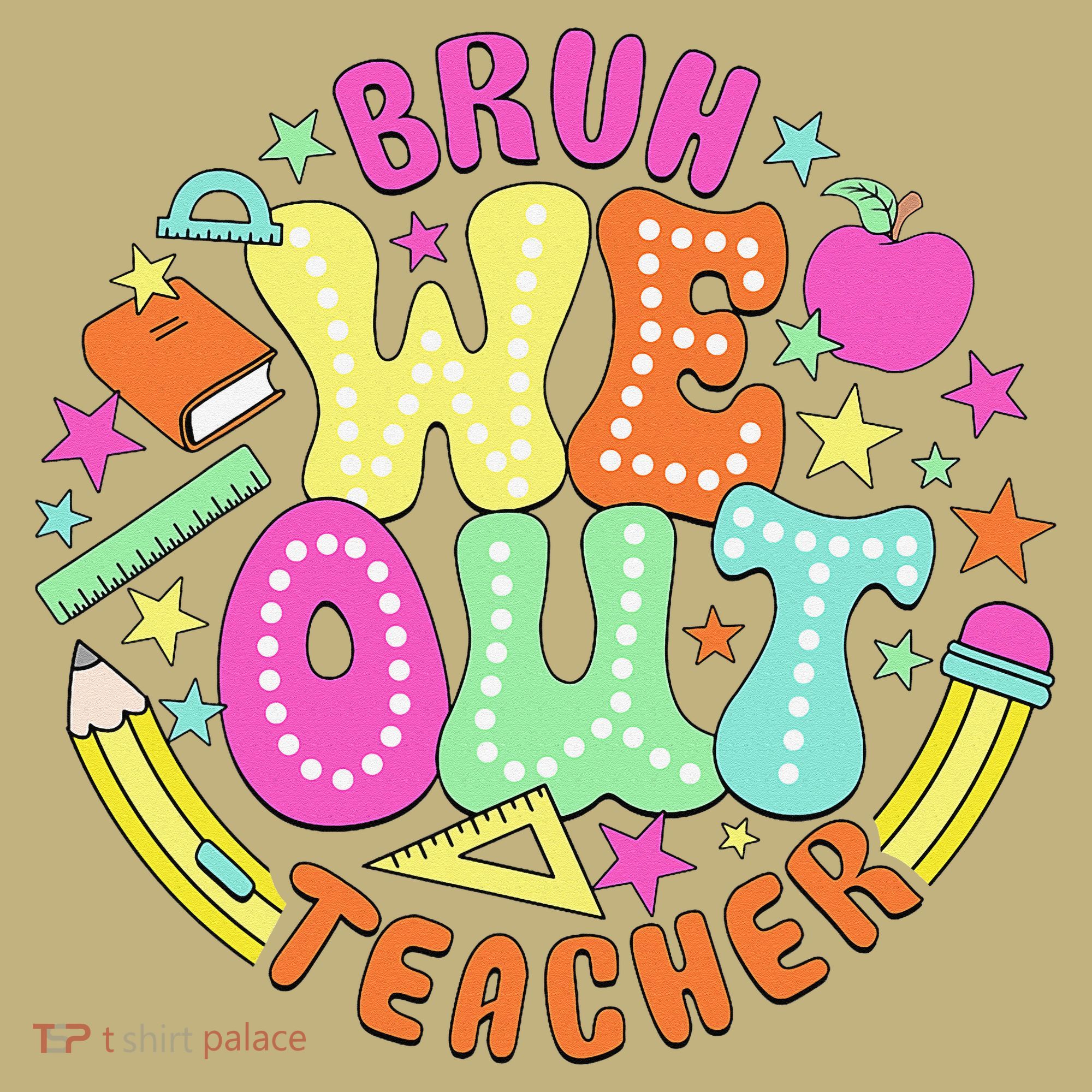 Bruh We Out Teacher Summer Last Dat Of School Hoodie