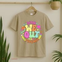 Bruh We Out Teacher Summer Last Dat Of School T-Shirt thumb 2