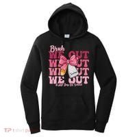 Bruh We Out Coquette Bow Happy Last Day Of School Groovy Women's Hoodie thumb 0