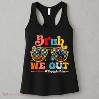 Bruh We Out Happy Last Day Of School Teacher Women's Tank Top thumb 3