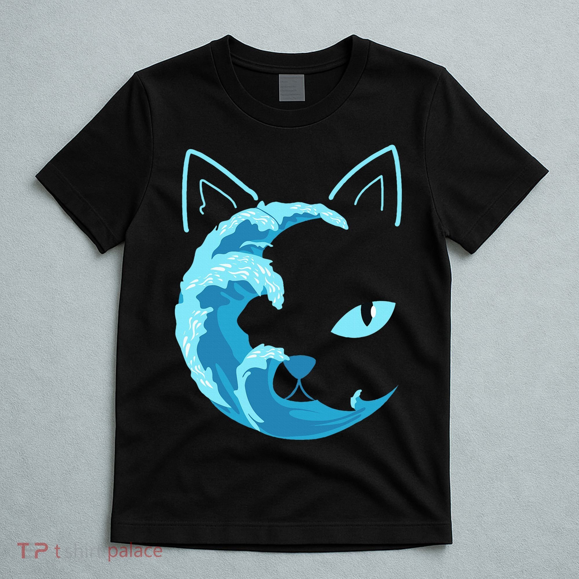 Blue Wave Of Cat Ladies For Kamala T-Shirt