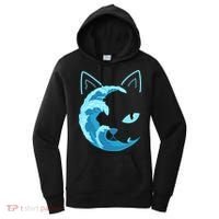 Blue Wave Of Cat Ladies For Kamala Women's Hoodie thumb 0