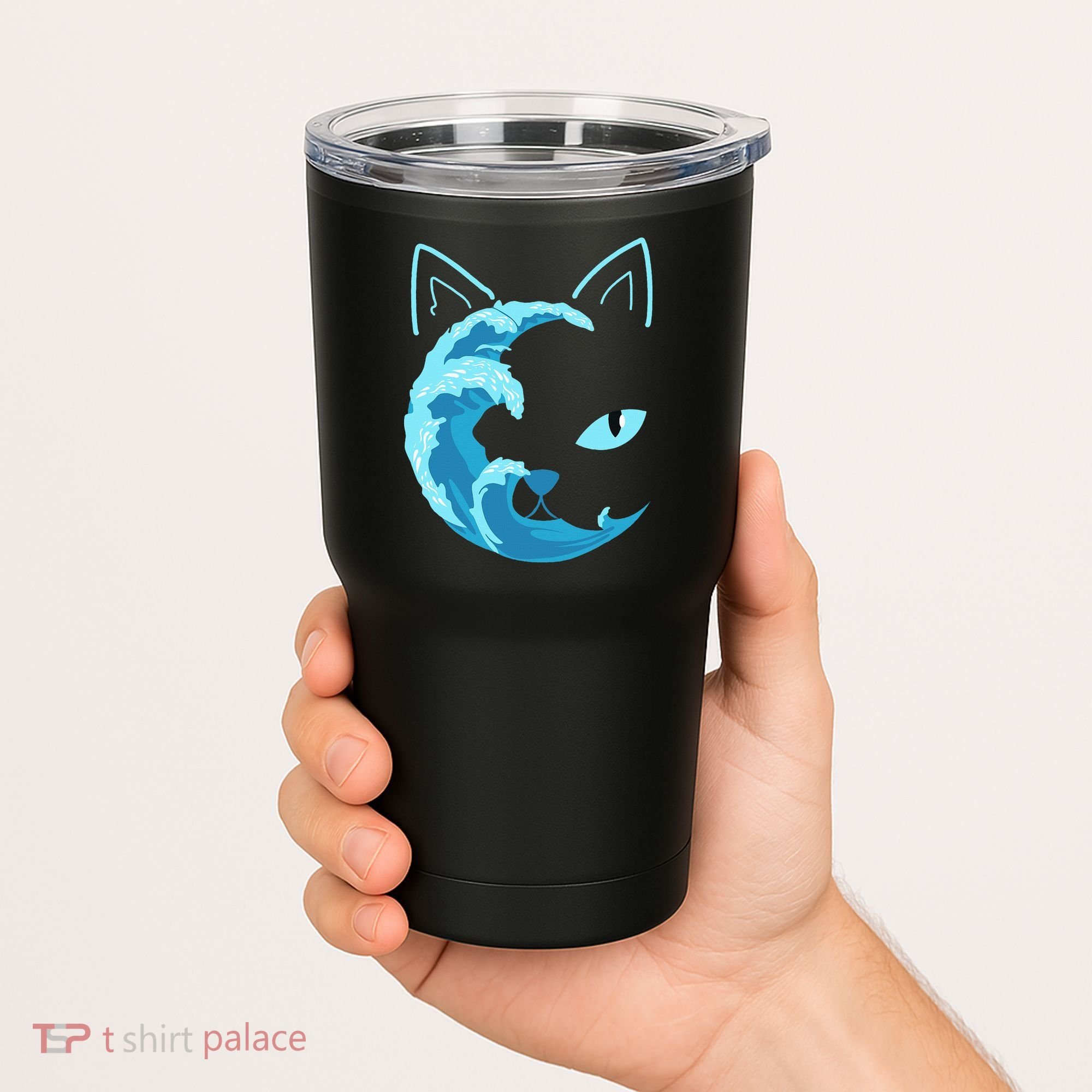 Blue Wave Of Cat Ladies For Kamala Tumbler