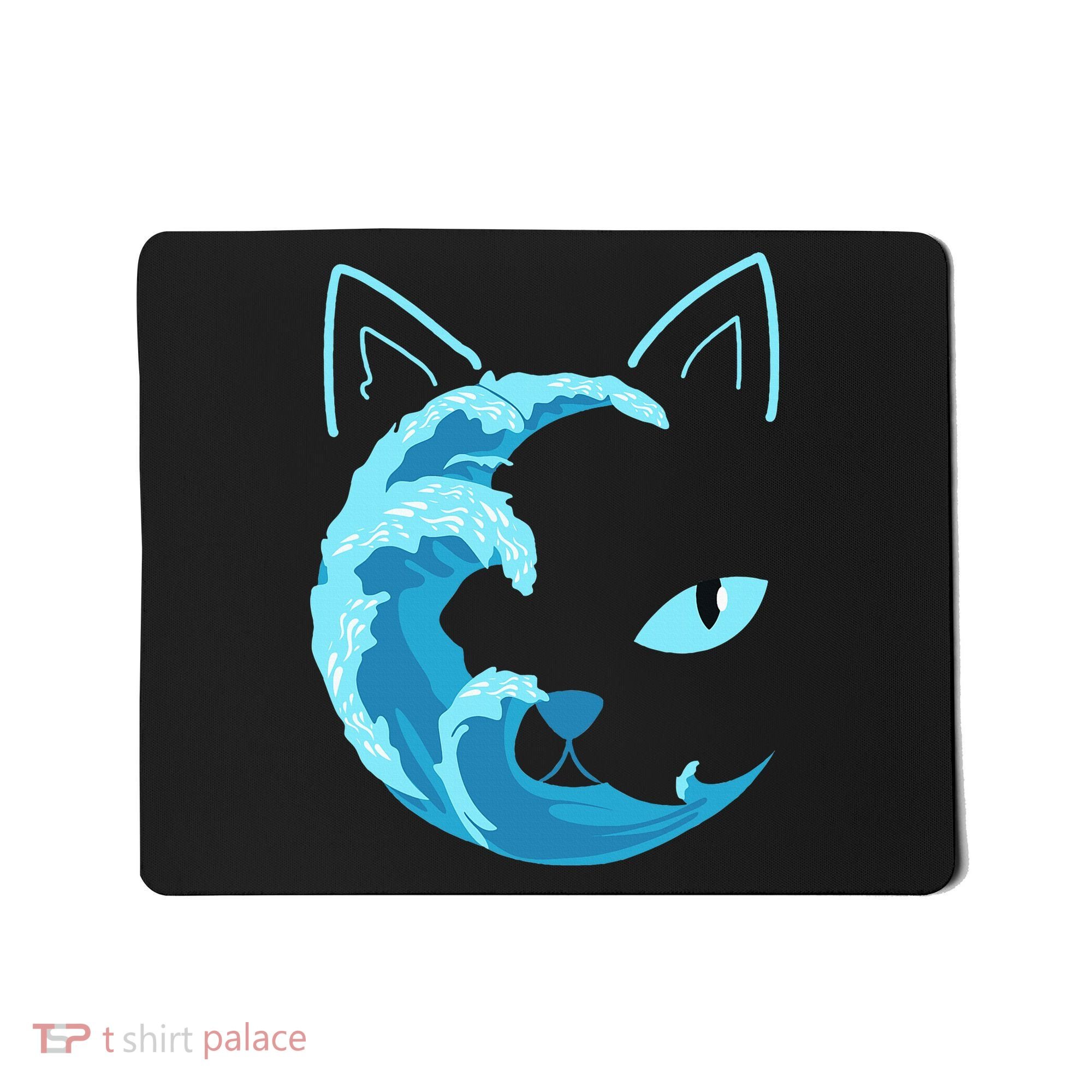 Blue Wave Of Cat Ladies For Kamala Mousepad