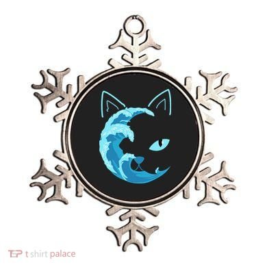 Blue Wave Of Cat Ladies For Kamala Ornament