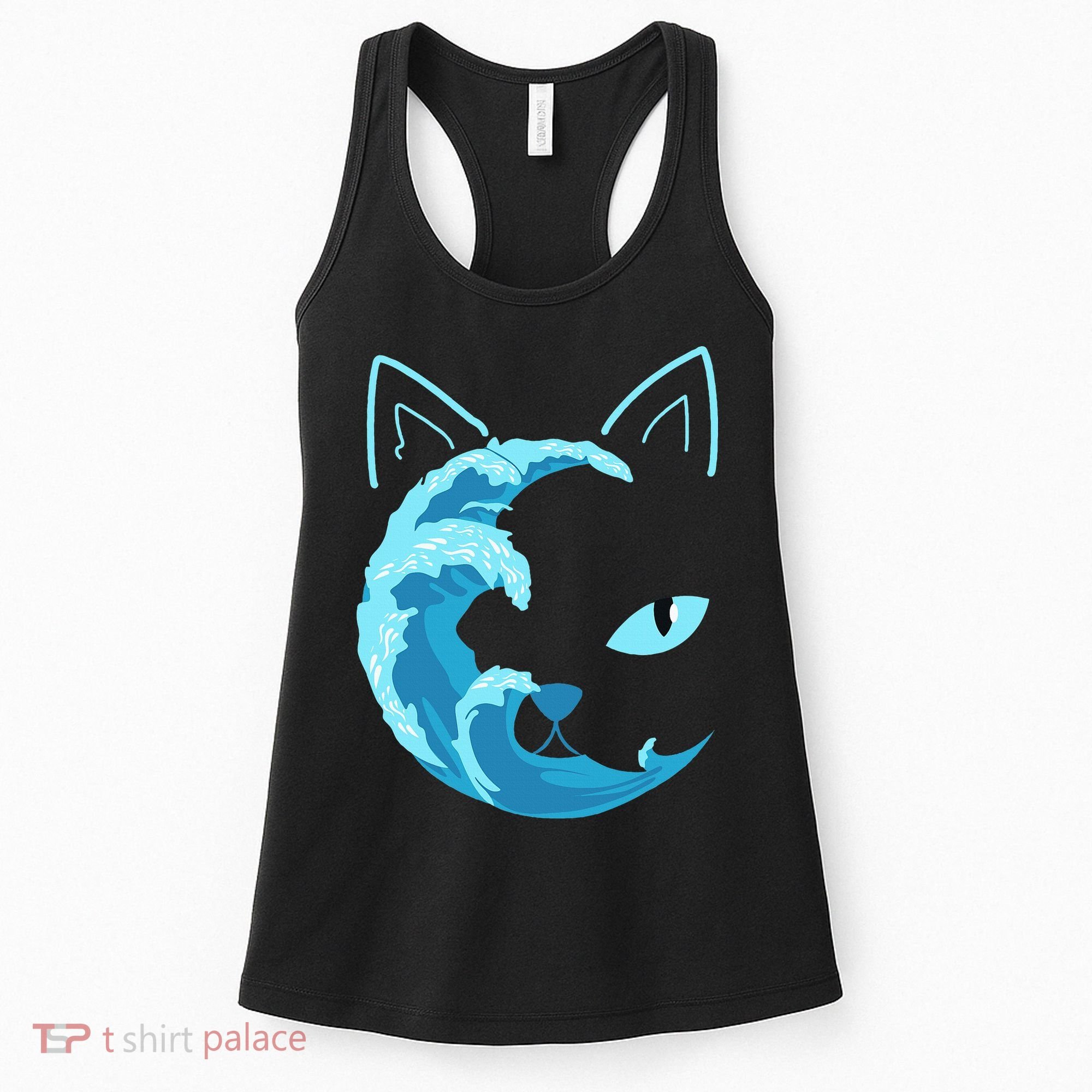 Blue Wave Of Cat Ladies For Kamala Women's Tank Top